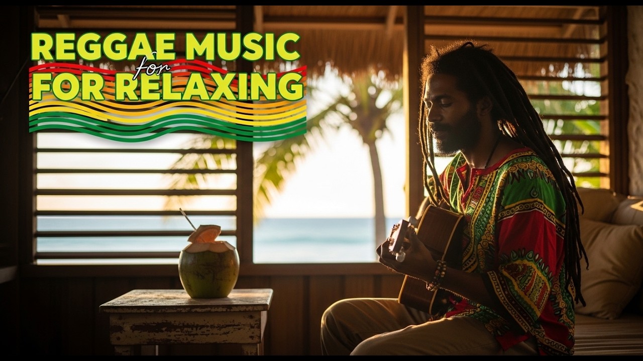 Easy Flow Island Reggae Playlist for Stress Free Days, Gentle Rhythm, and Long Play