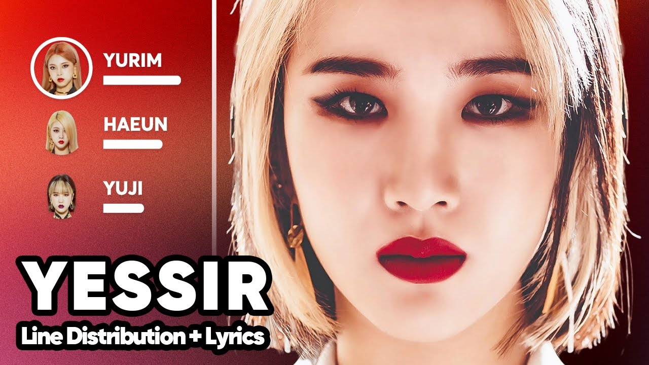 3YE - YESSIR (Line Distribution + Lyrics Karaoke) PATREON REQUESTED