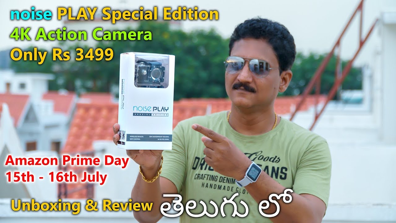 noise PLAY SE 4K Action Camera Unboxing in Telugu...