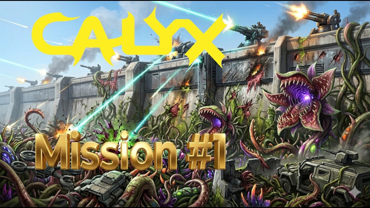 CALYX🌹 - гра, де все на планеті хоче тебе знищити!💥Місія 1  #calyx #rts #strategy #strategyok #games