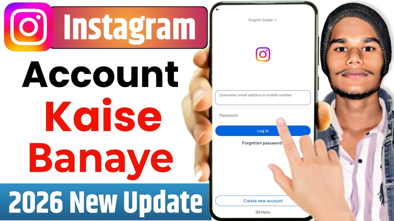 Instagram Account Kaise Banaye|InstagramNew Account Kaise Banaye|instagram account kaise banaen 2026