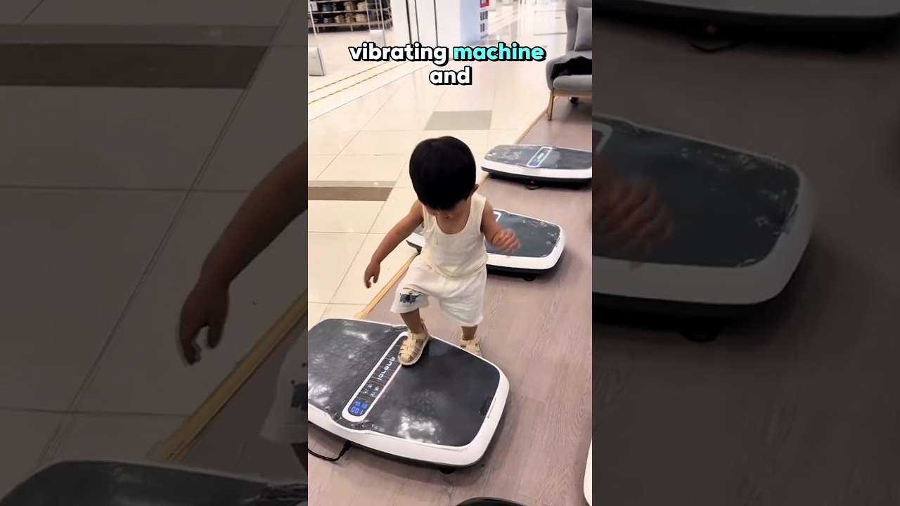 Little boy loves this body vibrator &hearts;️😍