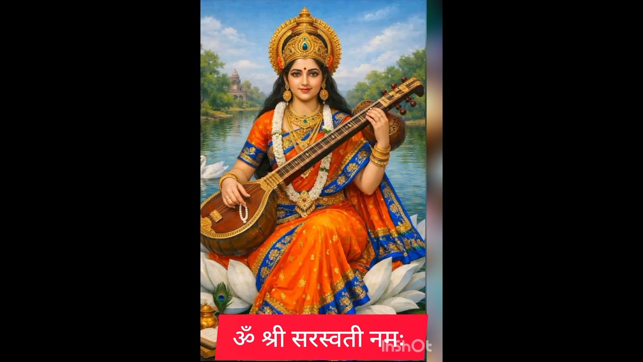 ॐ सरस्वती नमः /माँ ज्ञानदायिनी मंत्र जाप साधना / शुभ वसंत पंचमी @lifey-forever 