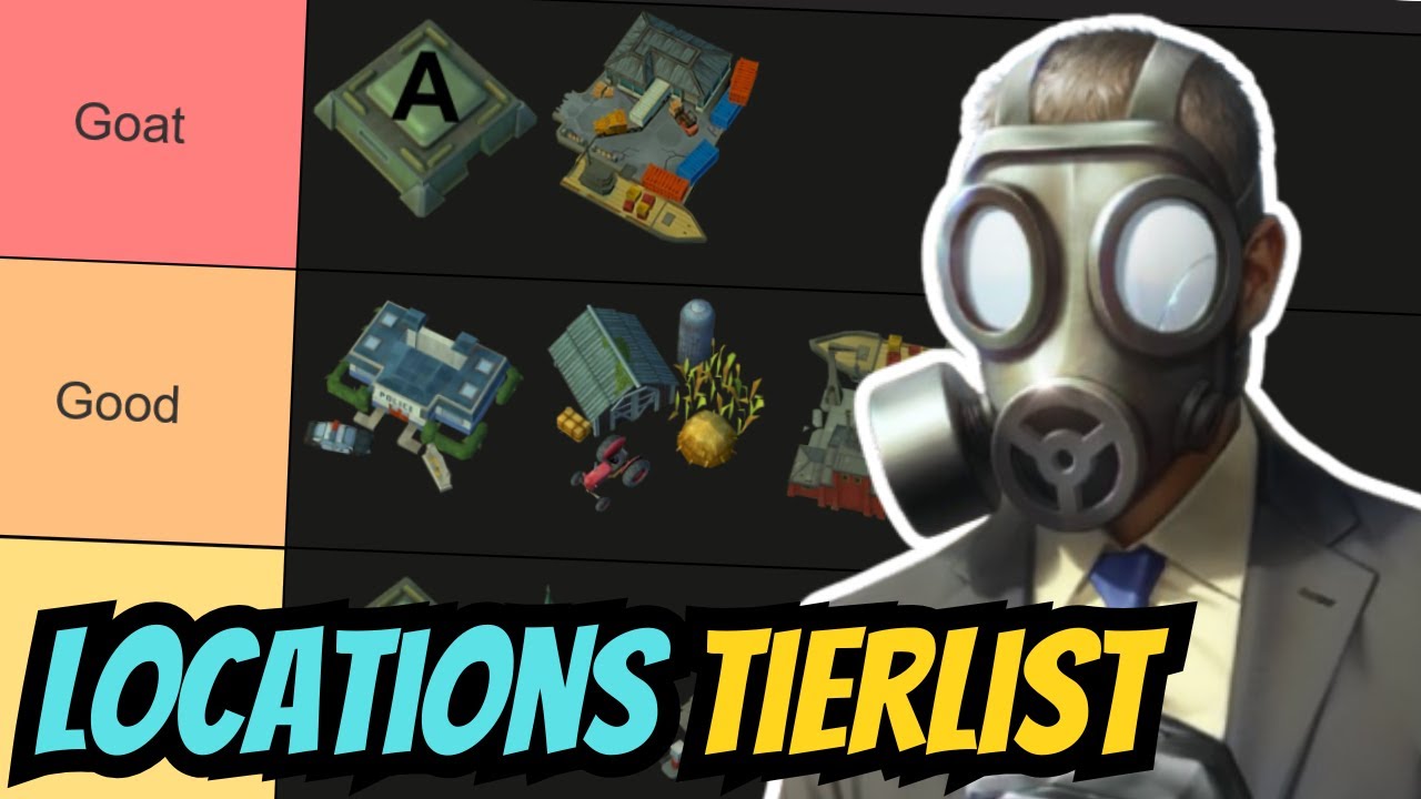 Locations Tierlist in Last Day on Earth