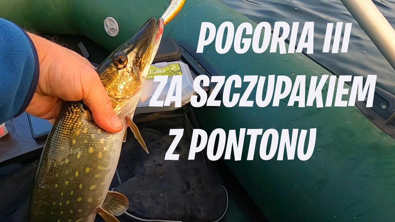 Pogoria III Za Szczupakiem z Pontonu