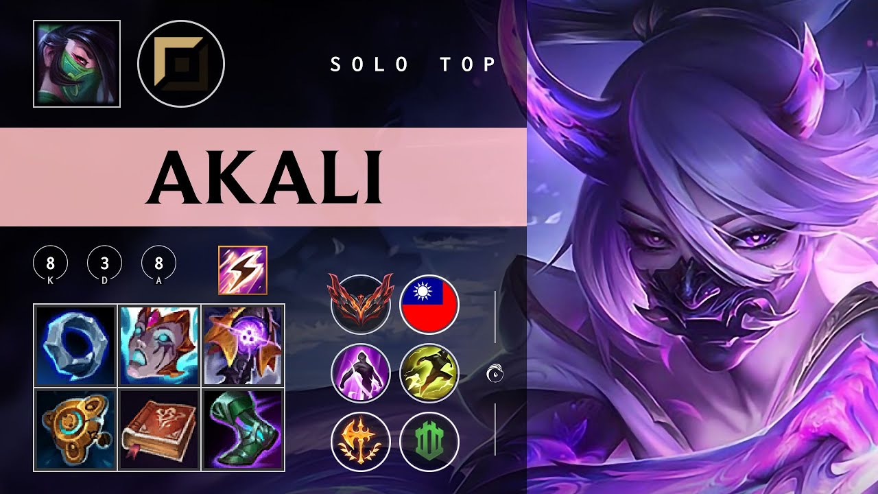 Akali Top vs Sion - TW Grandmaster Patch 26.01