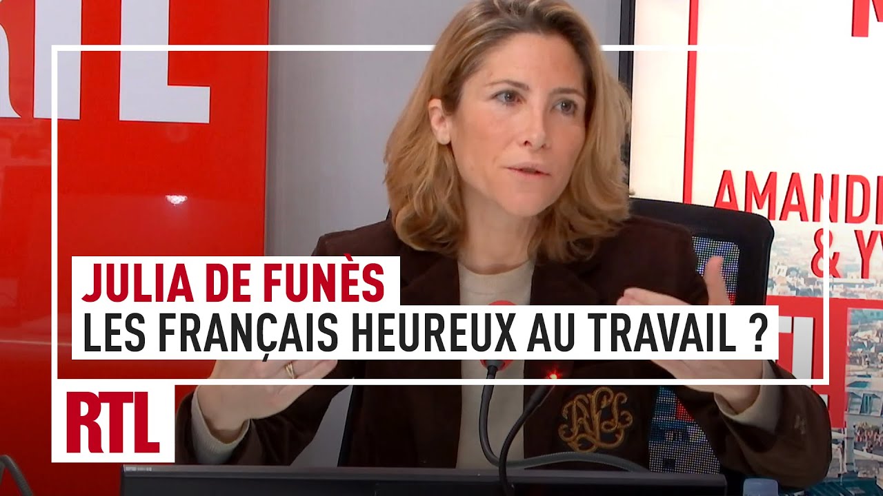 Les Français heureux au travail ? Julia de Funès invitée d'Yves Calvi (intégrale)