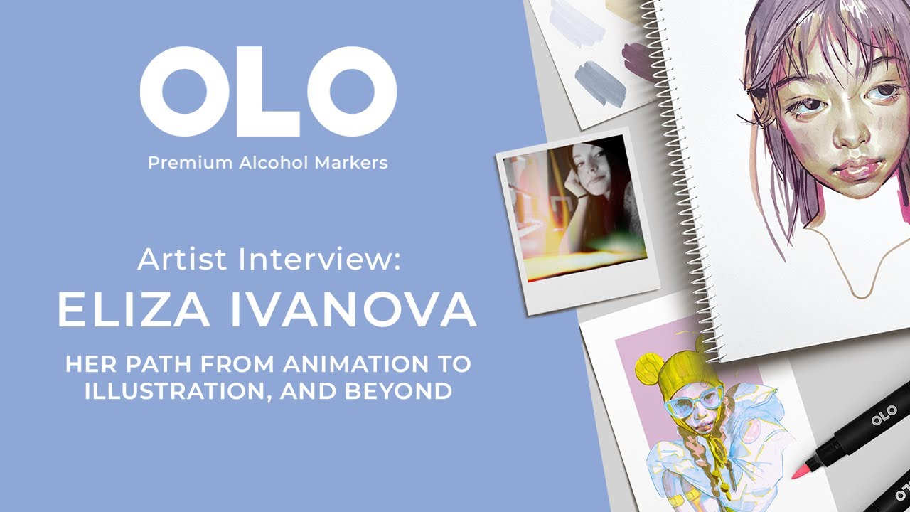 Eliza Ivanova Exclusive Artist Interview | OLO™ Marker Collaboration