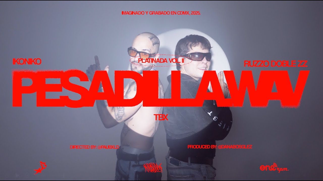 Ikoniko, Ruzzo Doblezz, TBX - PESADILLA.wav (Official Music Video)