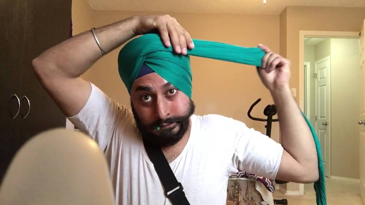 EASIEST WAY TO LEARN HOW TO TIE TURBAN