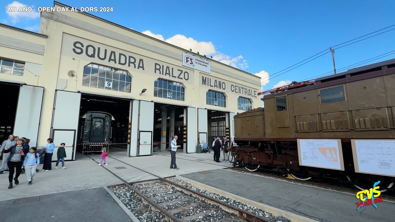 Milano - Le immagini del Porte Aperte al DORS 2024 - Squadra Rialzo Milano Centrale - Fondazione FS