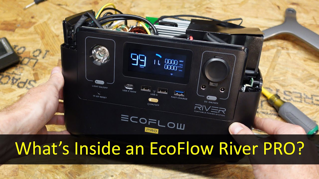 EcoFlow River Pro, Teardown and Detailed Look Inside!