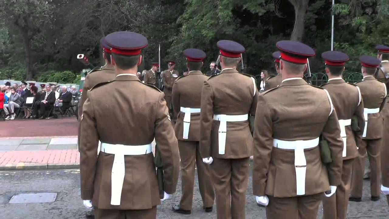 4th Regiment Royal Artillery parade sunderland