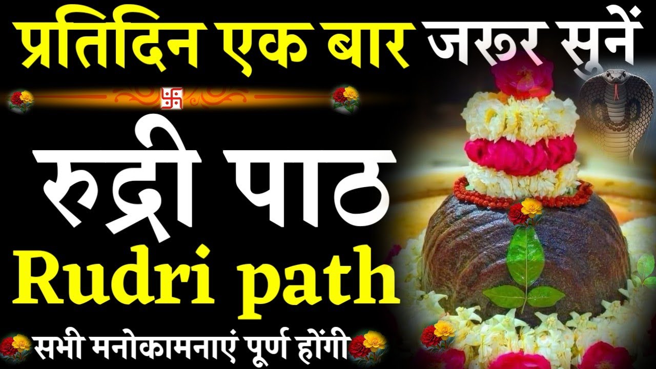 Rudri path || रुद्री पाठ| प्रतिदिन एक बार जरूर सुनें| #@pujapathmantrastotra_shakti9 #rudripath#shiv