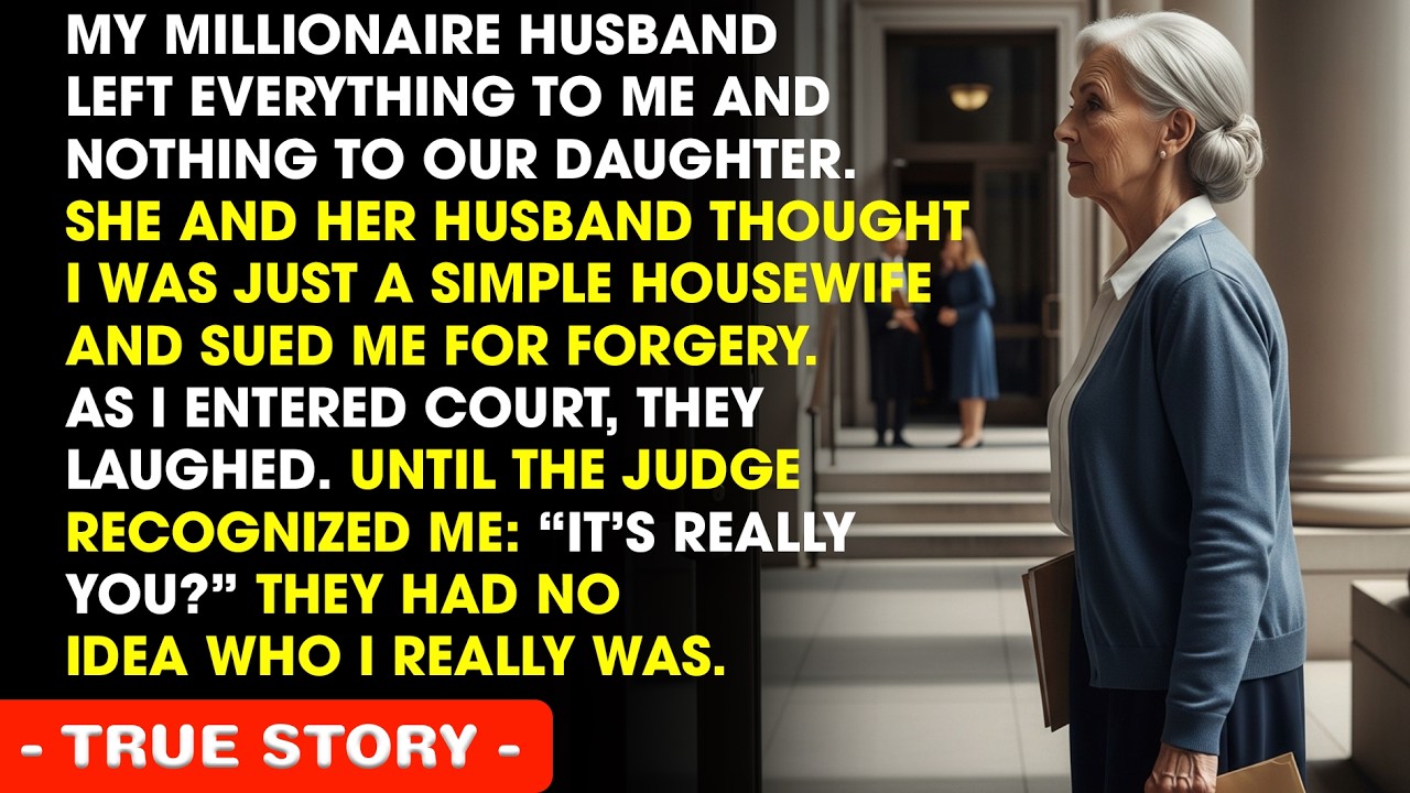 My Daughter Mocked Me in Court — What Happened Next Shocked Them