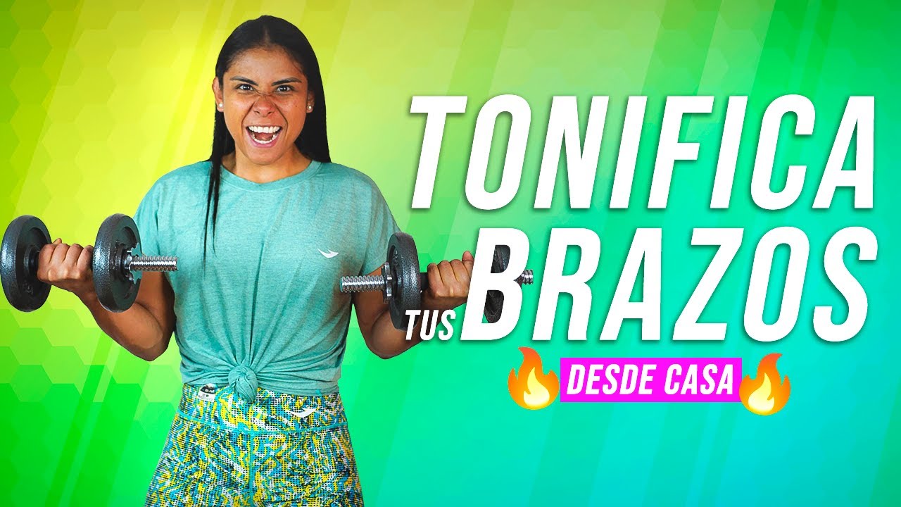 Esta rutina de 💪 Bíceps y Tríceps con mancuernas 🔥 REDUCIRÁ tu FLACIDEZ