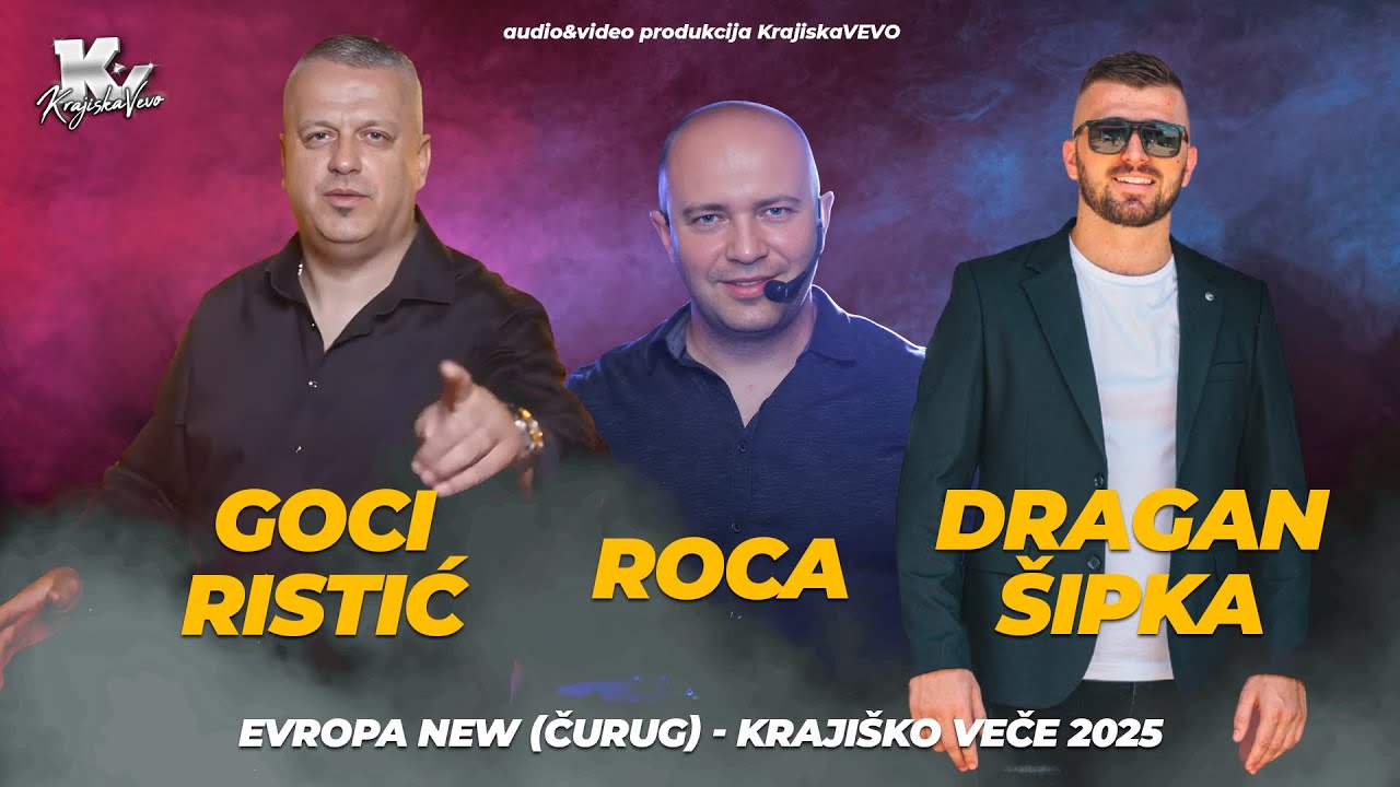 Goci Ristić i Dragan Šipka - Oj robijo da si malo kraća (Miks) - Čurug 2025