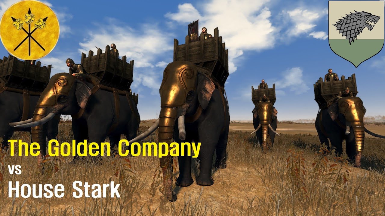 The Golden Company vs House Stark (Game of Thrones Total War)