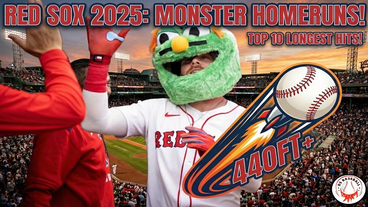 Boston Red Sox | The Longest Home Runs of 2025