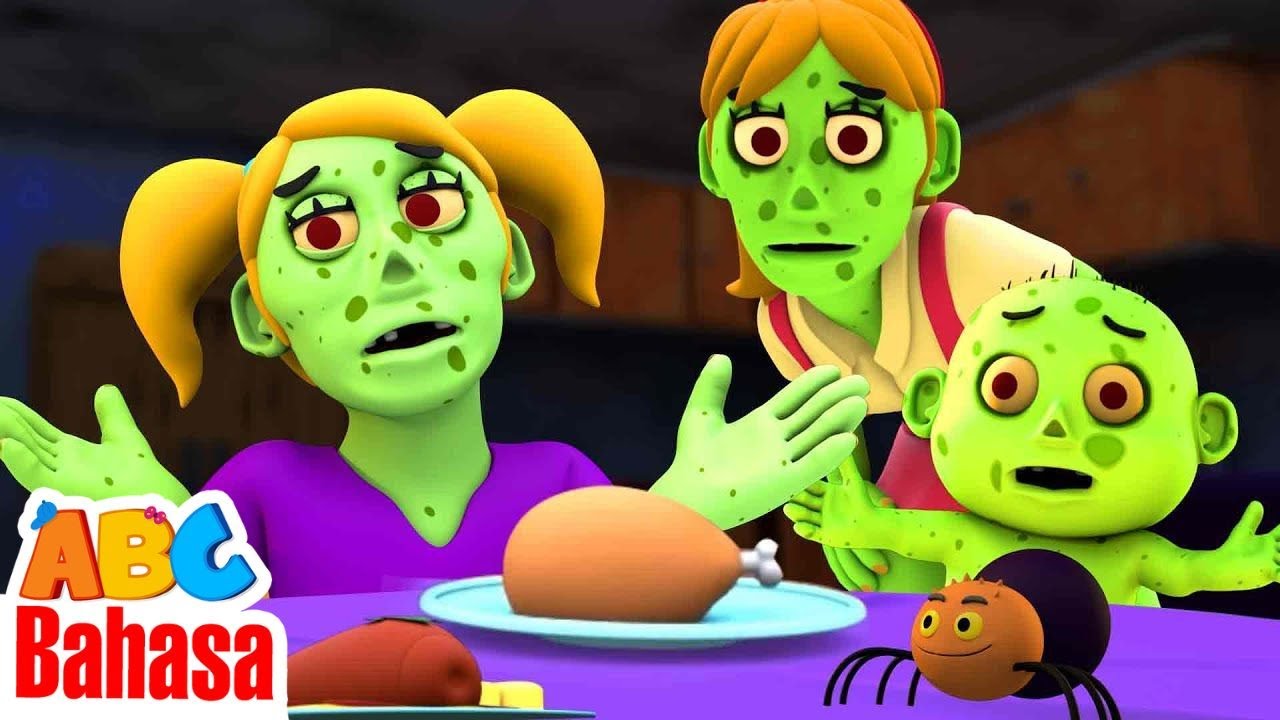 Bayi Zombie minta susu? Lagu Halloween untuk Anak-anak | ABC Bahasa