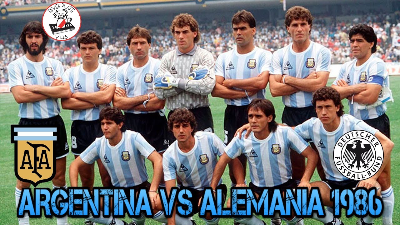 FINAL MÉXICO 86 ARGENTINA CAMPEÓN - ARGENTINA vs. ALEMANIA PARTIDO COMPLETO 1986