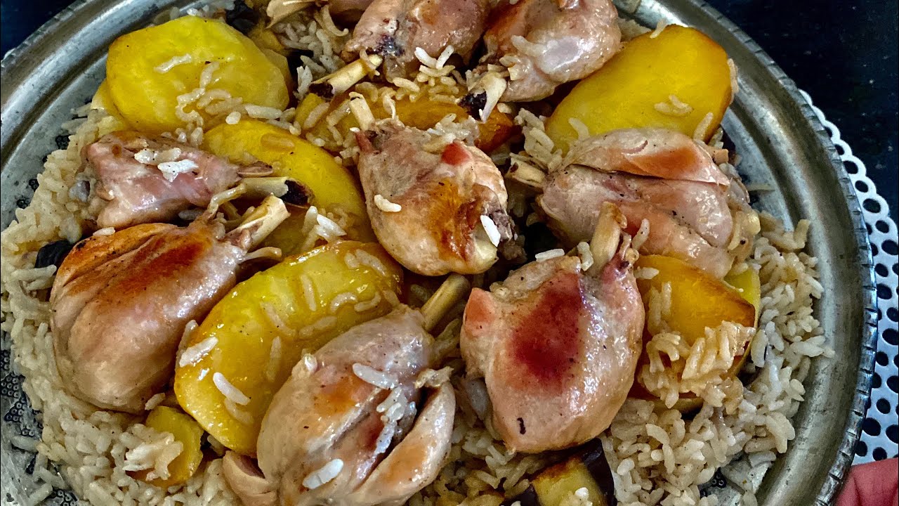 TAVUKLU MAKLUBE TARİFİ-ŞAHANE BİR ANA YEMEK 🥘maklube nasıl yapılır?