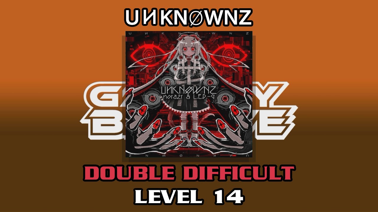 【DDR WORLD】 UИKNØWNZ 【DP DIFFICULT / 14】