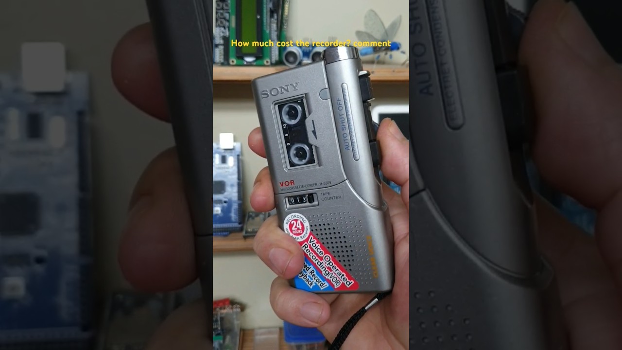 SONY microcassette recorder sony m530v