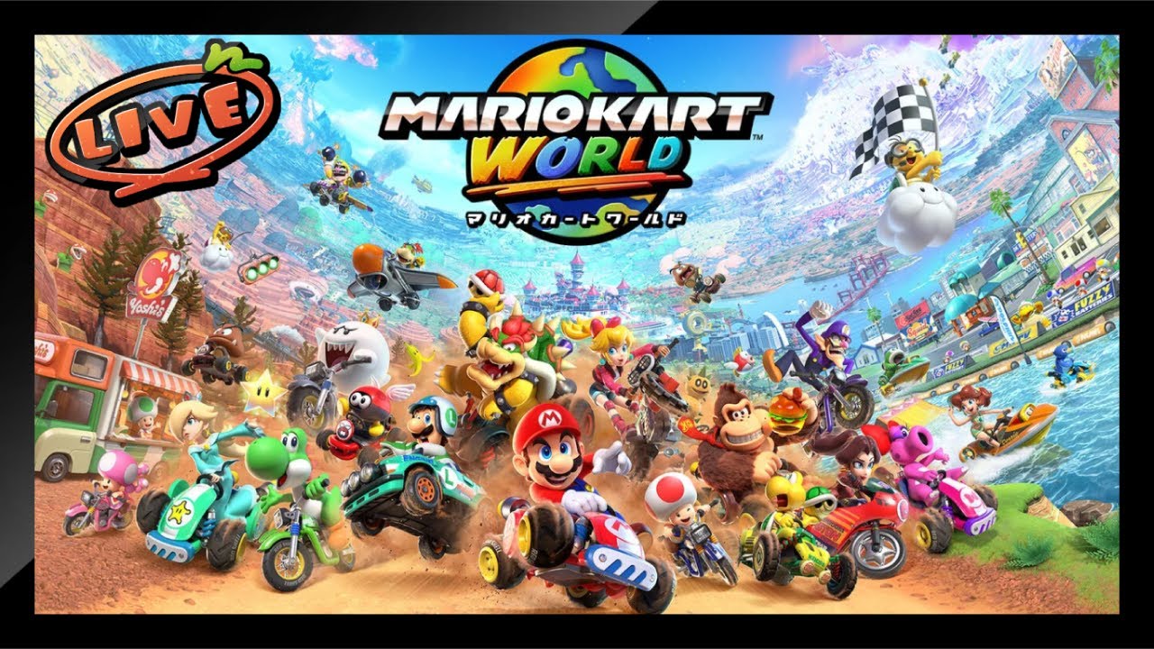 【マリオカート ワールド】世界を駆け回る