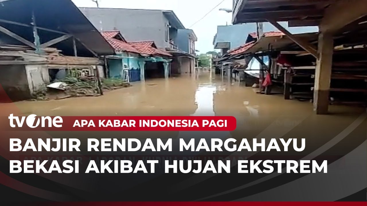 Hujan Ekstrem, Banjir Merendam Gang Mawar Margahayu Bekasi | AKIP tvOne