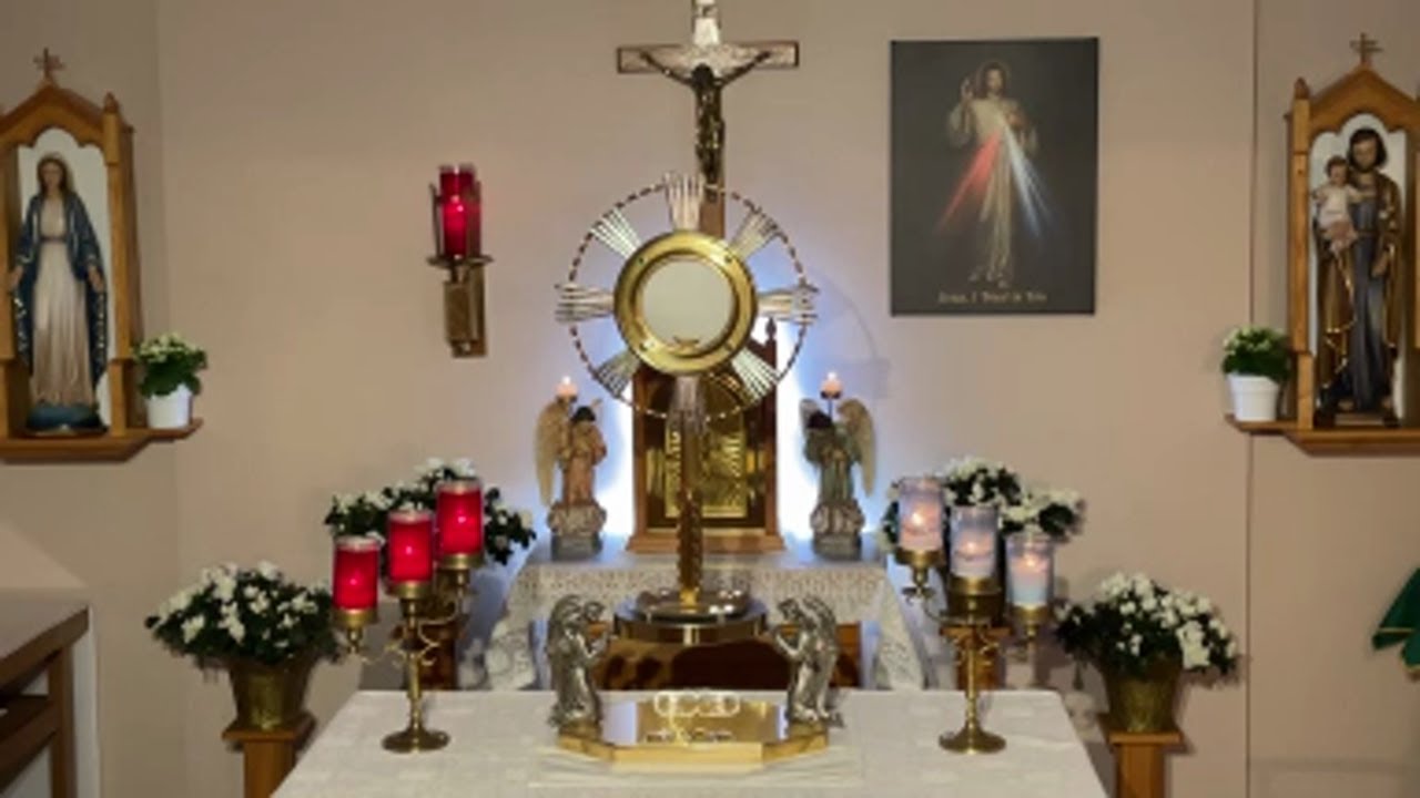 LIVE Eucharistic Adoration - Sisters of Divine Mercy