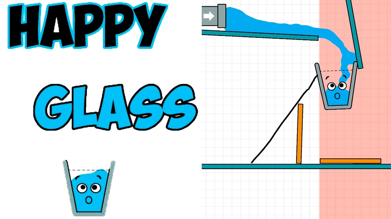 Happy Glass Level 149, 150, 151, 152, 153, 154, 155, 156, 157 - puzzle, conundrum, jigsaw. 13+