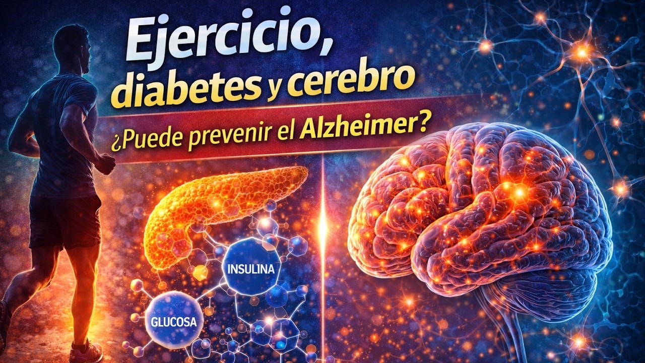 Ejercicio, diabetes tipo 2 y Alzheimer: ¿puede el movimiento proteger el cerebro?