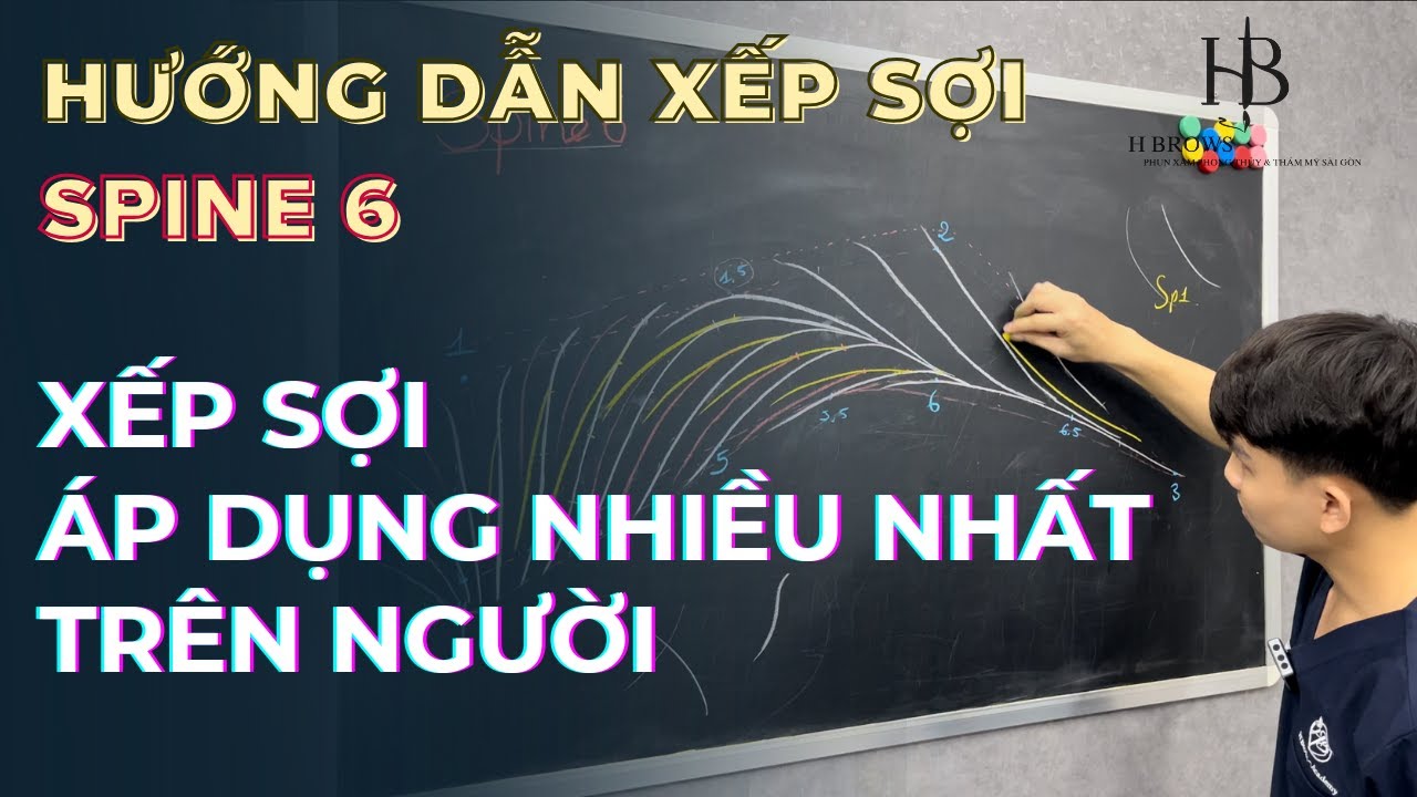 HƯỚNG DẪN XẾP SỢI HAIRSTROKE SPINE 6 | XẾP SỢI ĐƯỢC ÁP DỤNG NHIỀU NHẤT TRÊN KHÁCH HÀNG #hairstrokes