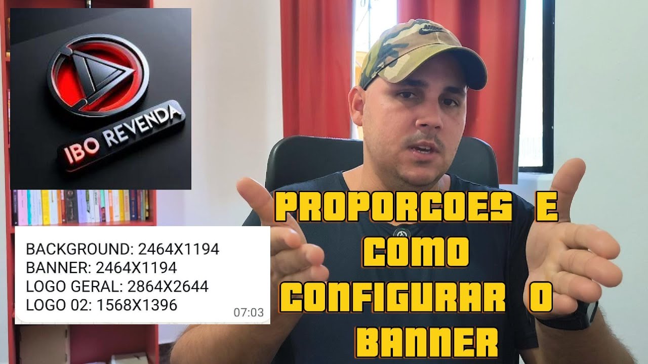 IBO REVENDA - Propor&ccedil;&atilde;o e Configura&ccedil;&atilde;o do Banner do Painel Master.