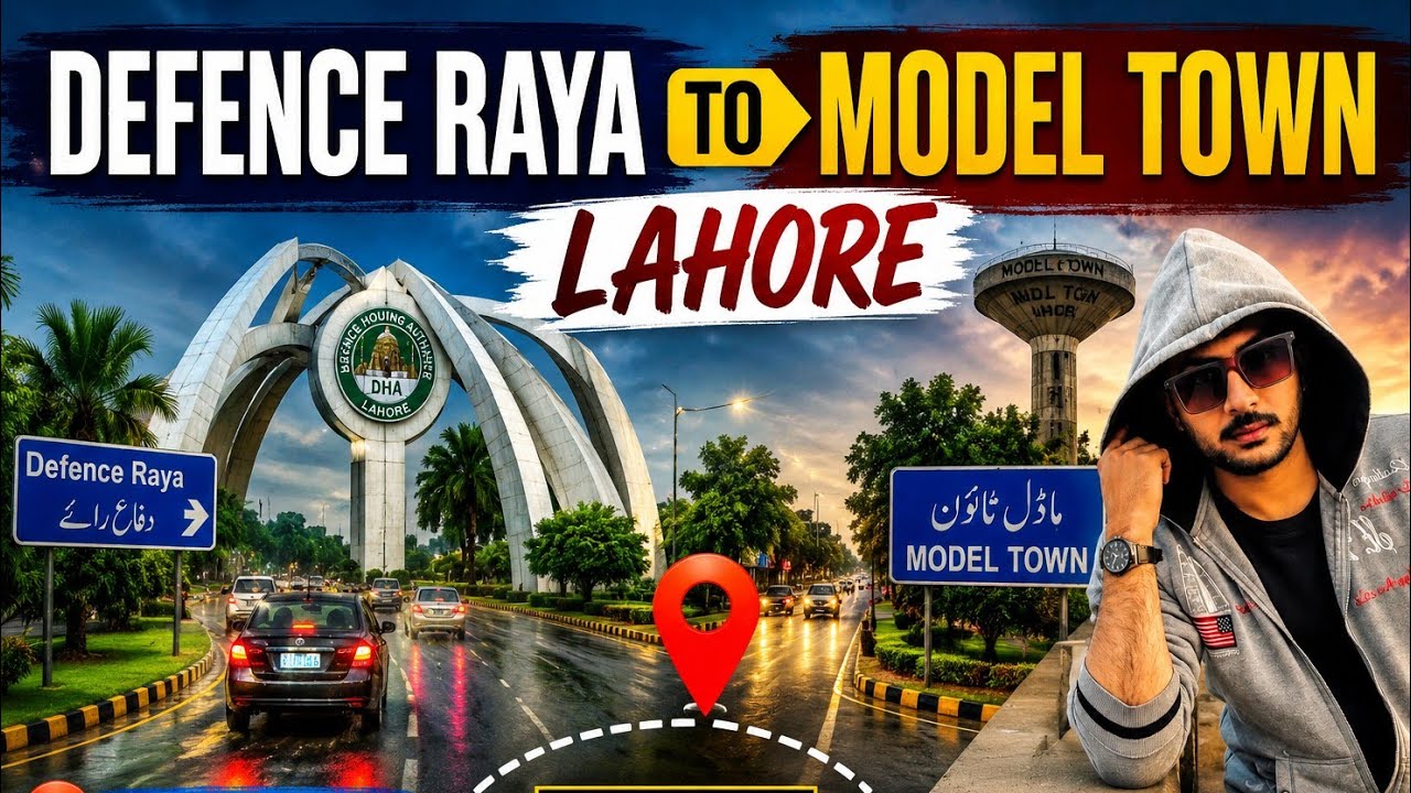 DHA phase 5 To Model Town #lahore 