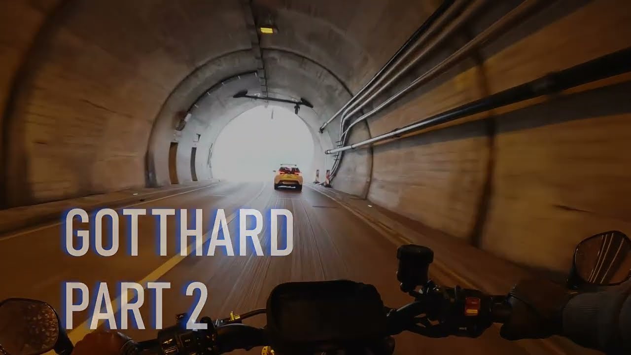 Never had such an empty Gotthard to drive (2022 XSR 900) - part 2