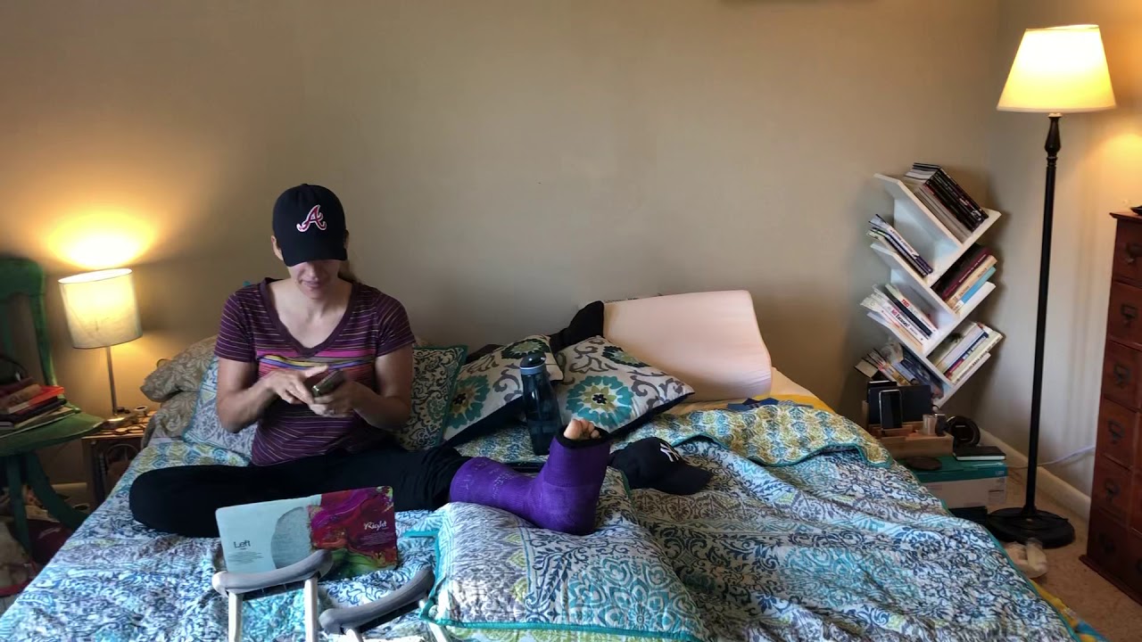 Mom With Broken Leg Can Still Annoy Her Kids With Alexa, Lol