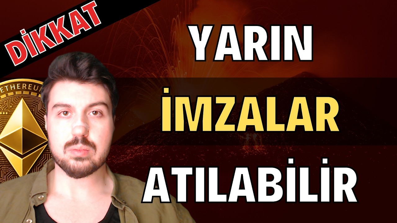 Yarın İmzalar Atılabilir Kripto İ&ccedil;in Tarihi Gece...(Bitcoin Altcoin Genel Borsa Analizi)