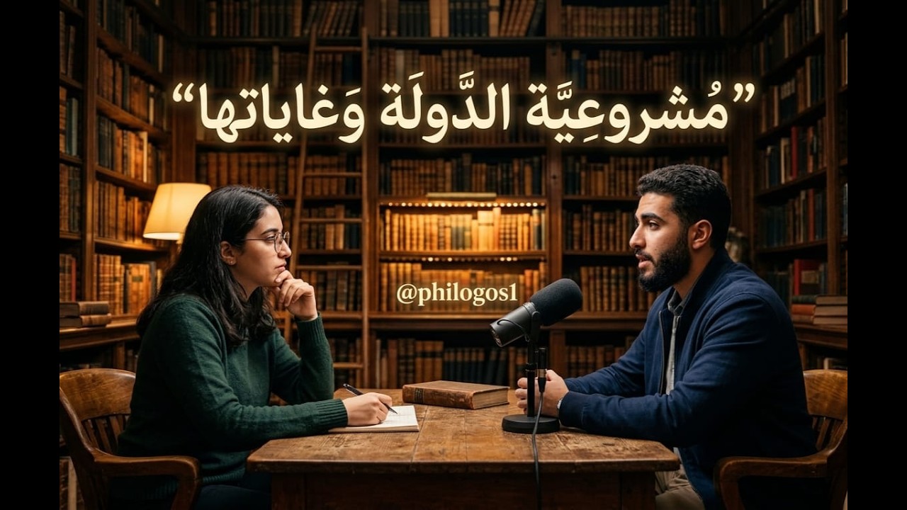 | بودكاست philogos1 | الحلقة الأولى: مجزوءة السياسة: مفهوم الدولةــــ مشروعية الدولة وغاياتها