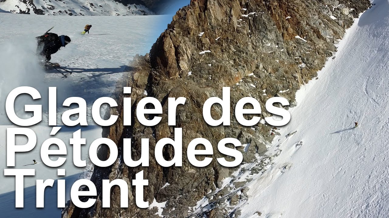 Glacier des Petoudes Glacier des Grands Trient Chamonix Mont-Blanc splitboard ski de randonnée