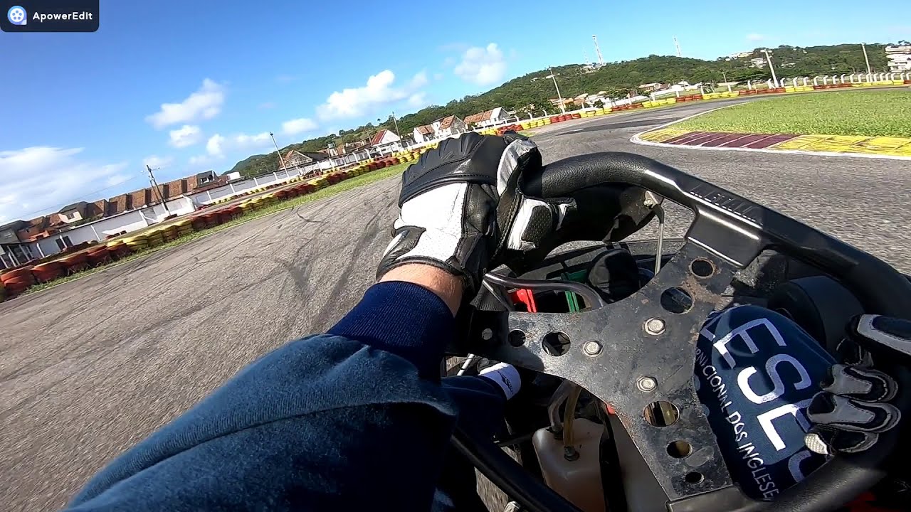 Kart INGLESES - Só pra conhecer o traçado.