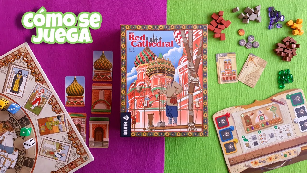 The Red Cathedral. El juego de mesa. 🎲🎲 C&oacute;mo se juega.