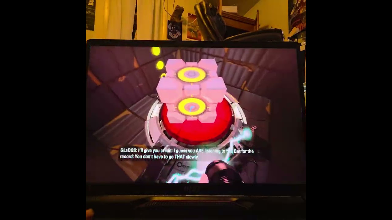 I play portal 2 part 2