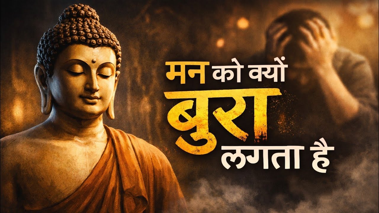 जब मन को कोई बात बुरी लगे | गौतम बुद्ध से प्रेरित गहरी व्याख्या | मन को शांत करने का मार्ग।Wisdom।
