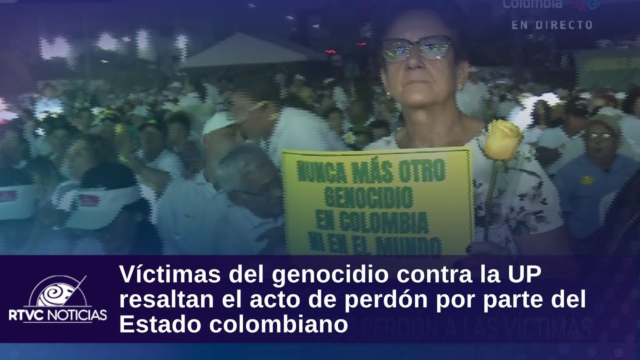 V&iacute;ctimas del genocidio contra la UP resaltan el acto de perd&oacute;n por parte del Estado colombiano