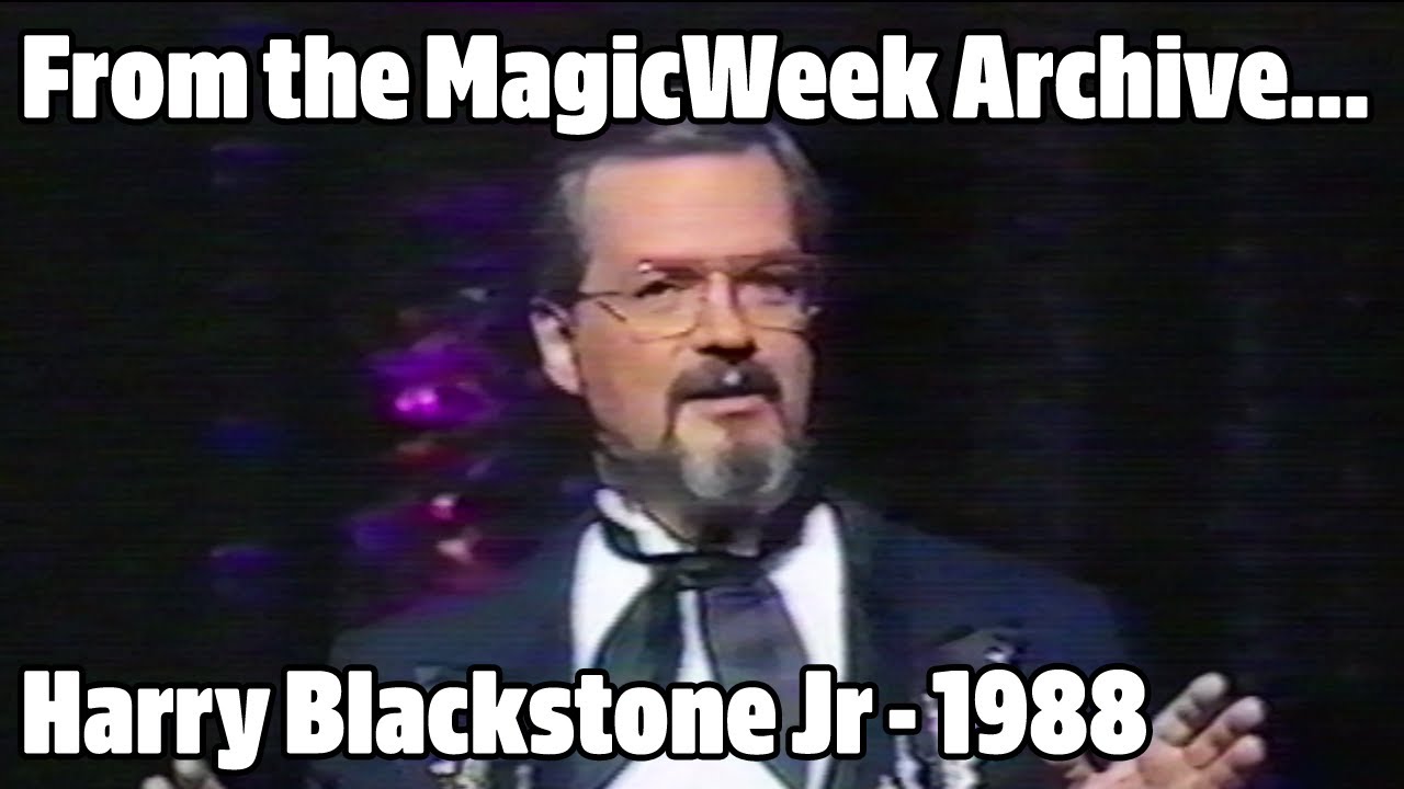 Harry Blackstone Jr - Magician - Children's Royal Variety Show - 1988