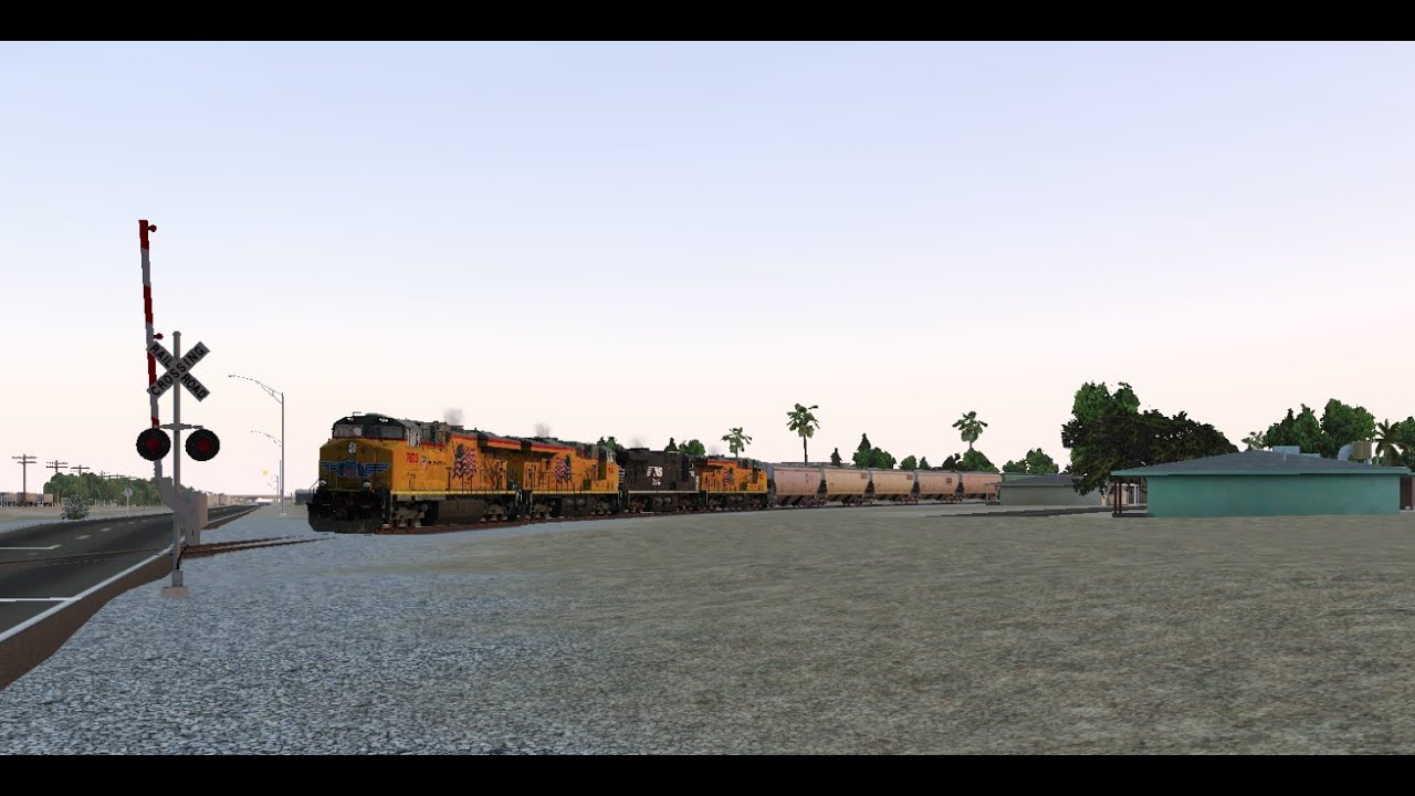 Run8 Train Simulator Bakersfield Railcam!