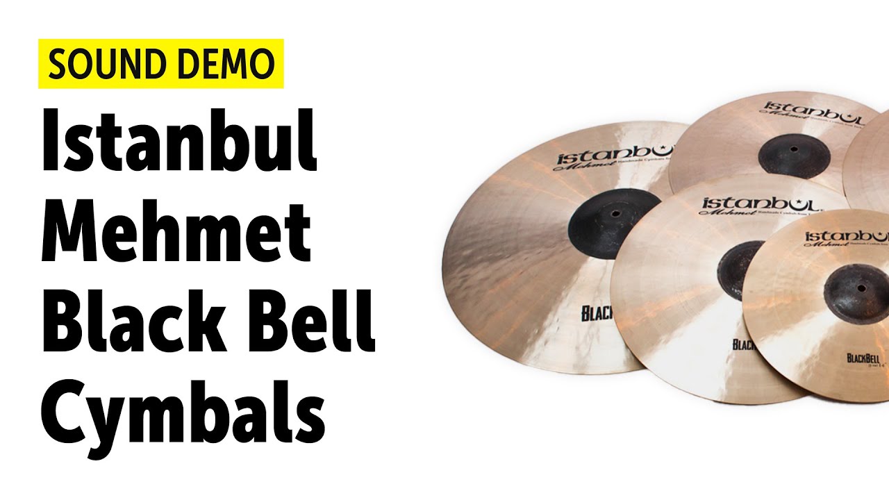 Istanbul Mehmet Black Bell Cymbals Sound Demo