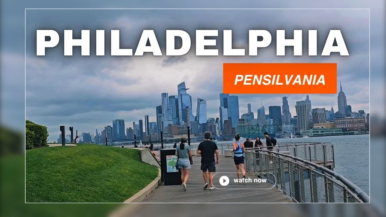 Philadelphia Walking Tour 4K | Exploring the Heart of the City